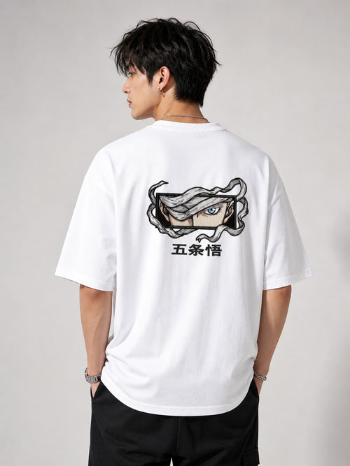 VAYRAA Anime Oversized Tee – 180 GSM Streetwear